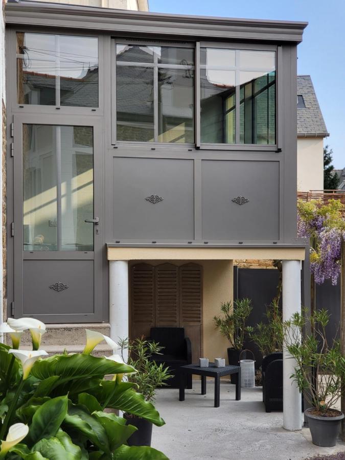 T2 Terrasse De Charme A Rochebonne 400 M Plage Сен-Мало Экстерьер фото