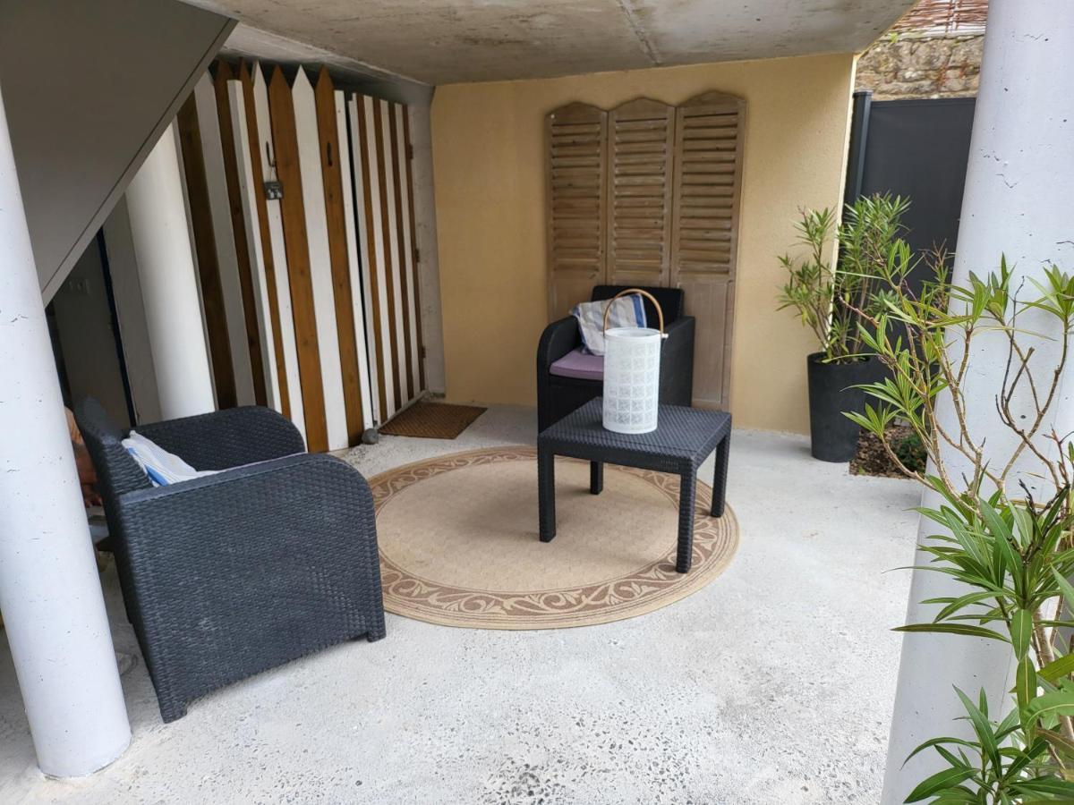 T2 Terrasse De Charme A Rochebonne 400 M Plage Сен-Мало Экстерьер фото